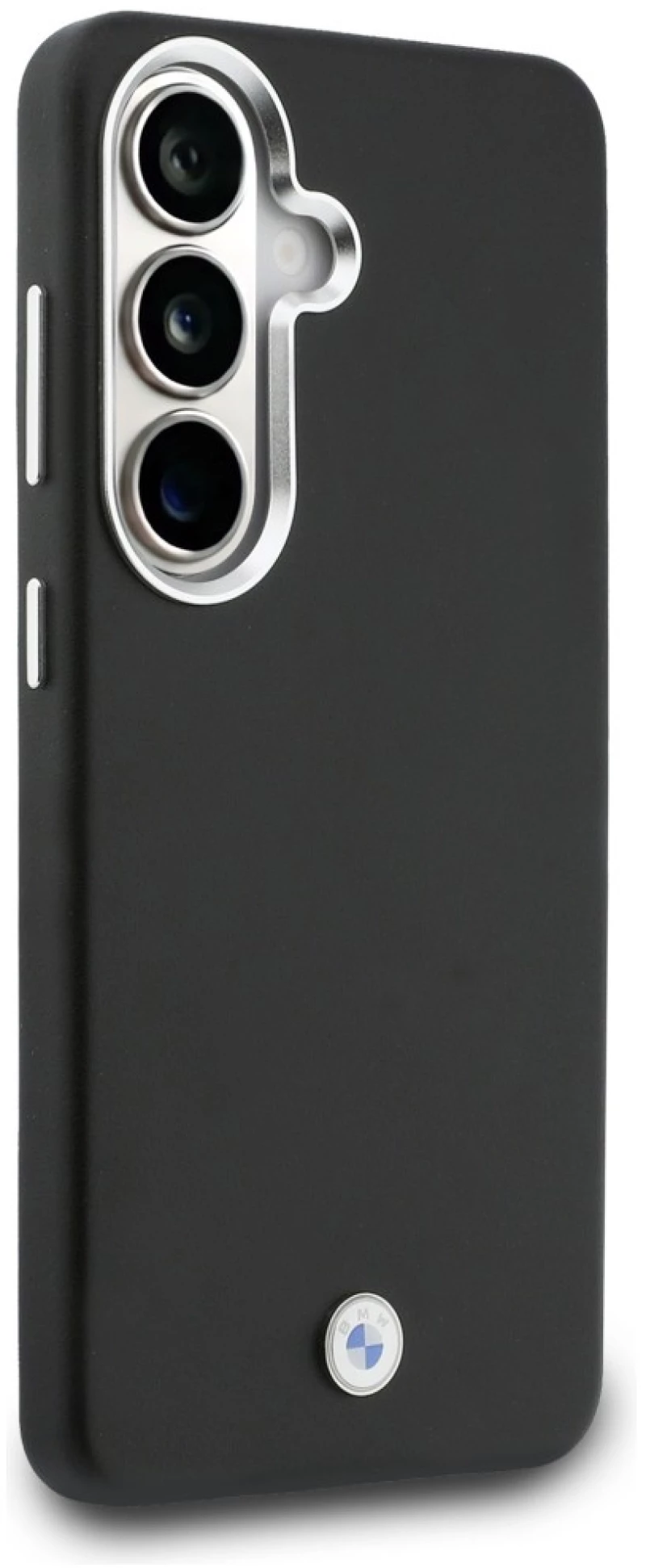 BMW Sign Metal Logo MagSafe Case for Samsung Galaxy S26+ - Black