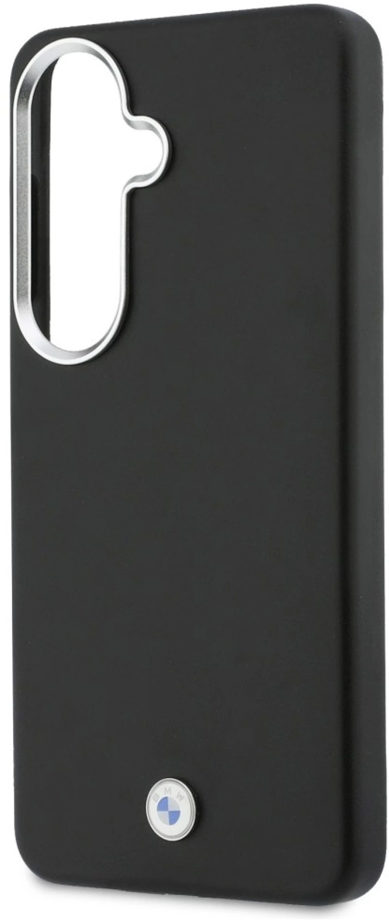 BMW Sign Metal Logo MagSafe Case for Samsung Galaxy S26+ - Black