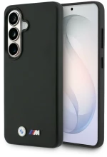 BMW M Metal Logo MagSafe Case for Samsung Galaxy S26+ - Black