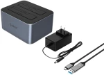 Orico 6626C3-C-V1 2-Drive Docking Station with Offline Clone Function 2.5"/3.5" SATA HDD/SSD - Gray