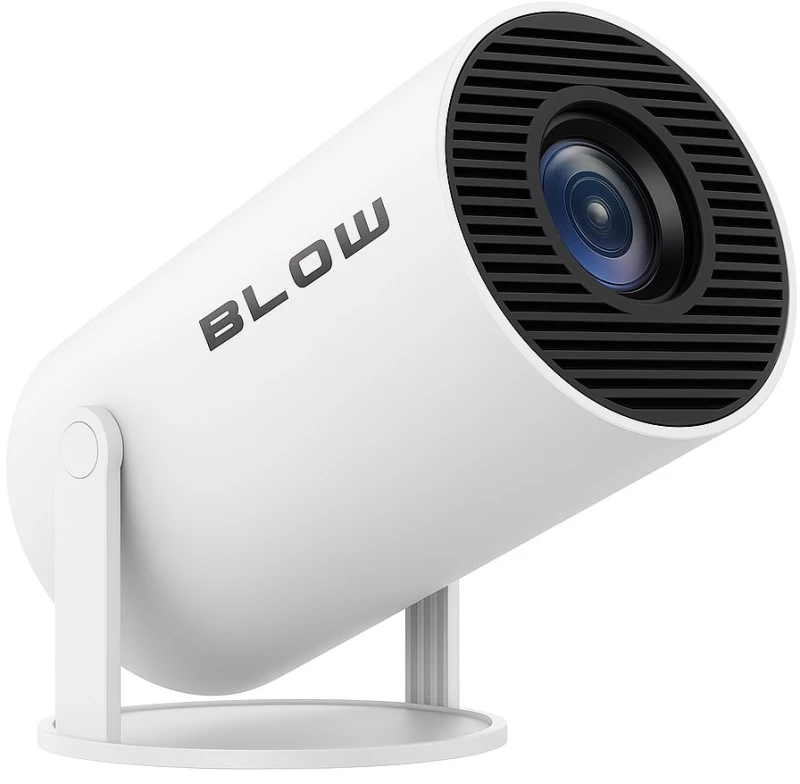 BLOW AndroidTV HD Cinema WHITE Portable Projector