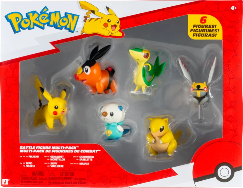 Pokémon - Battle Figure 6 PK (PKW4566) / Toys
