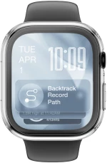 AmazingThing Radix Glass Screen Protector with Case for Apple Watch Series 11 46mm - Clear