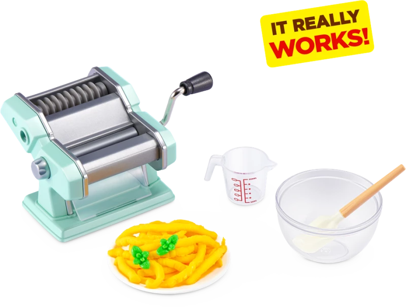 Mini Brands - Magic Cook Kitchen S1 - Pasta Maker / Toys