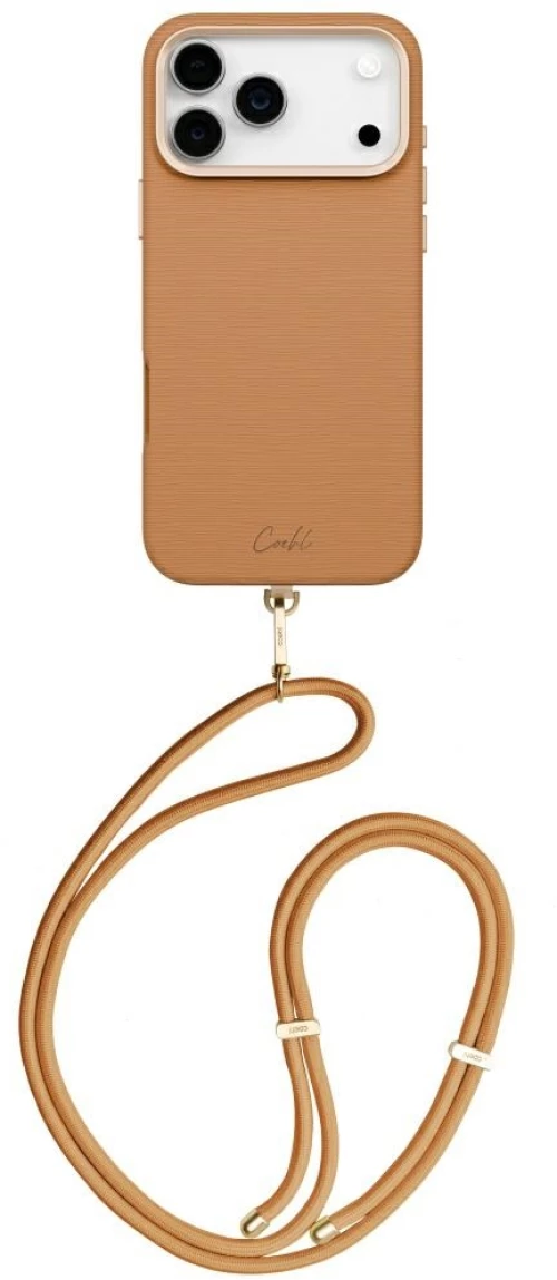Uniq Coehl Mirelle Case for iPhone 17 Pro Max Magnetic Charging - Brown