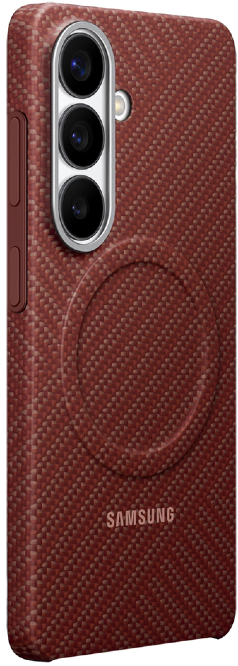 Carbon Magnet Case for Samsung Galaxy S26 S942, Coralred EF-KS942SREGWW