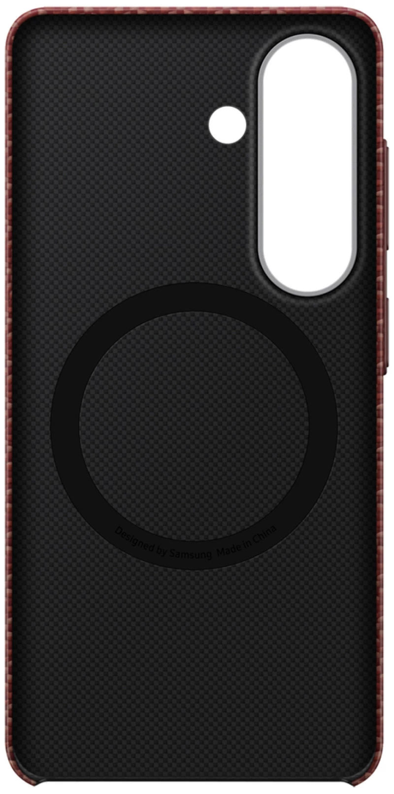 Carbon Magnet Case for Samsung Galaxy S26 S942, Coralred EF-KS942SREGWW