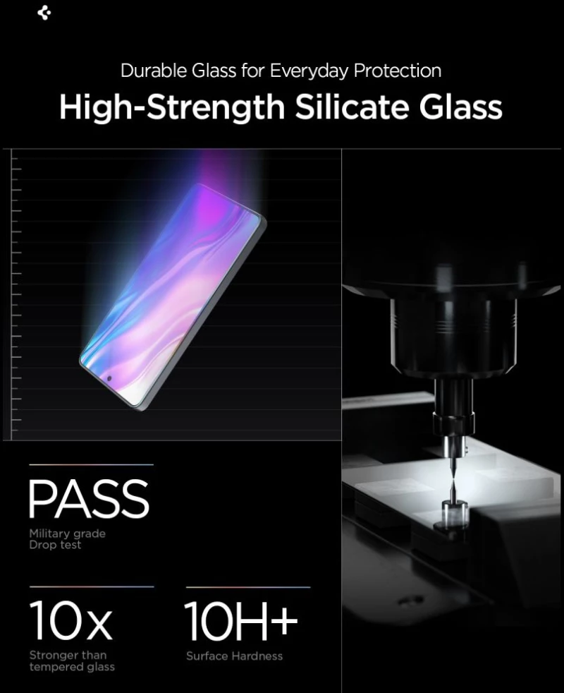 Spigen Glas.tR EZ Fit Pro AC Anti Reflection Tempered Glass 2-Pack for Samsung Galaxy S26