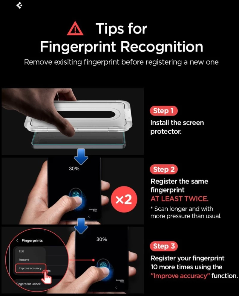 Spigen Glas.tR EZ Fit Pro AC Anti Reflection Tempered Glass 2-Pack for Samsung Galaxy S26