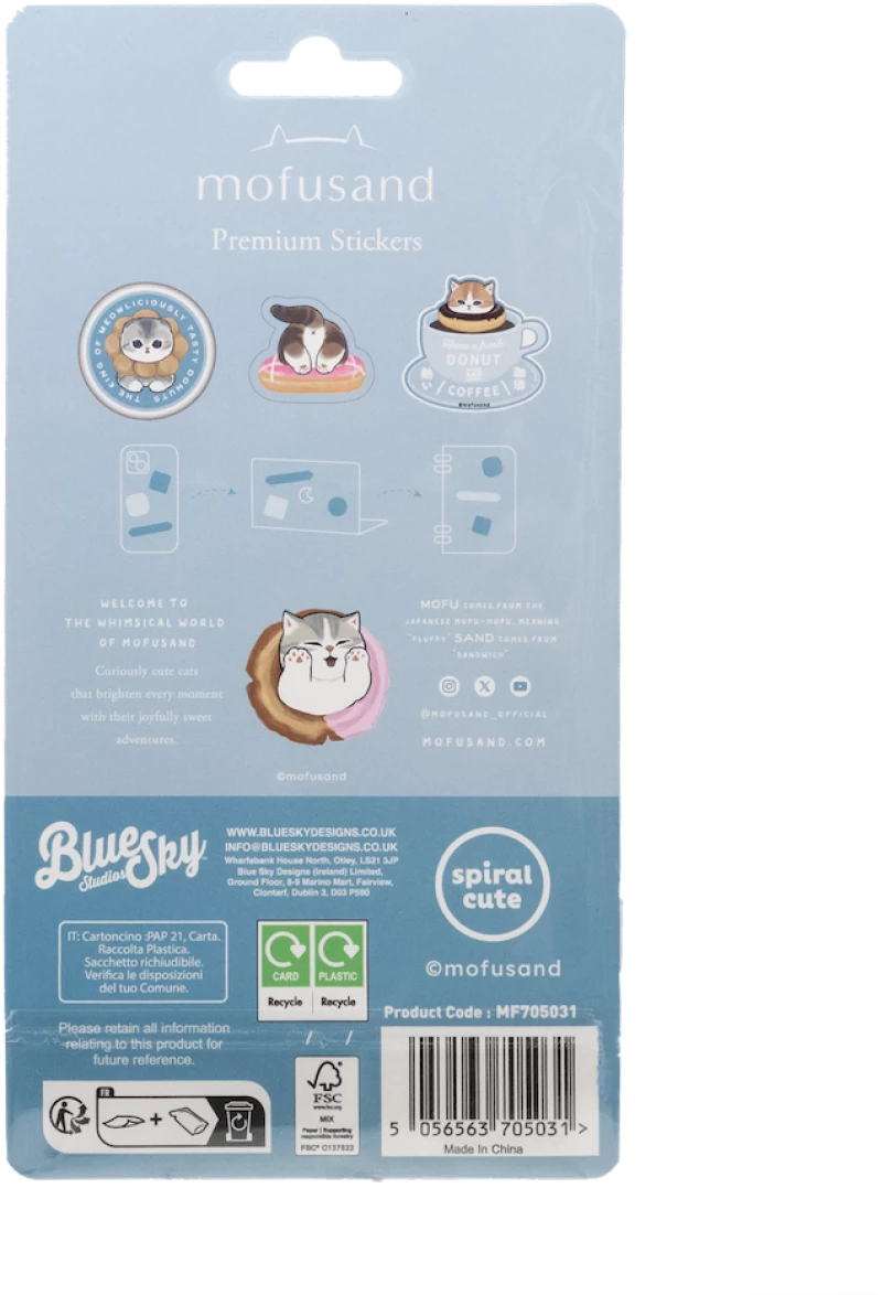 MOFUSAND - Puffy Stickers