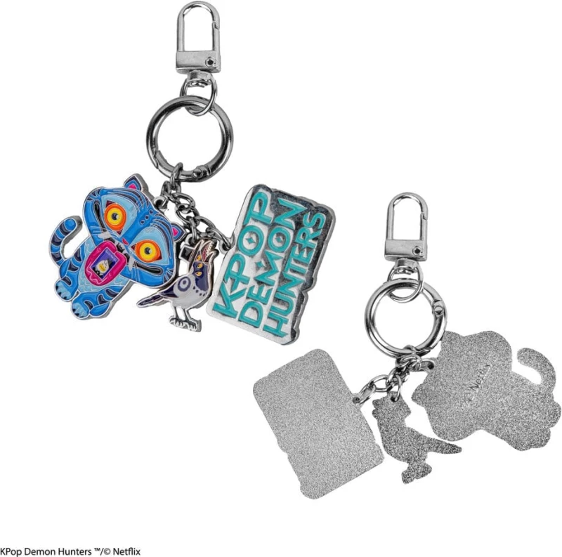 KPop Demon Hunters Charm Keyring Derpy & Sussie