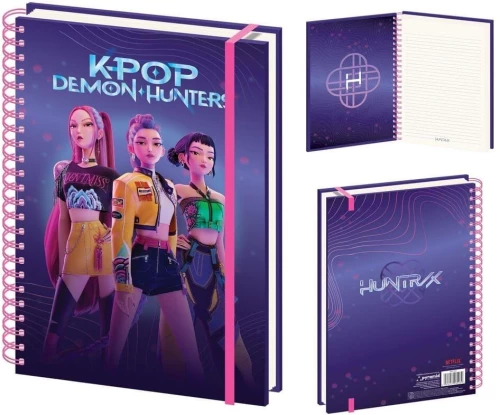 KPop Demon Hunters Wiro Notebook A4 Huntrix
