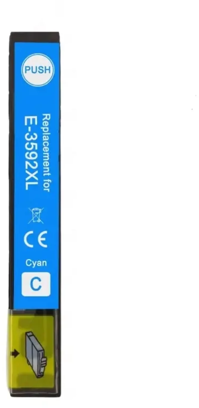 Συμβατό μελάνι EPSON T3592 (35XL), C13T35924010, CYAN