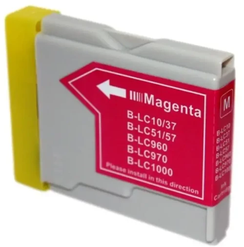 Συμβατό μελάνι Brother LC37/LC51/LC57/LC960/LC970/LC1000 magenta