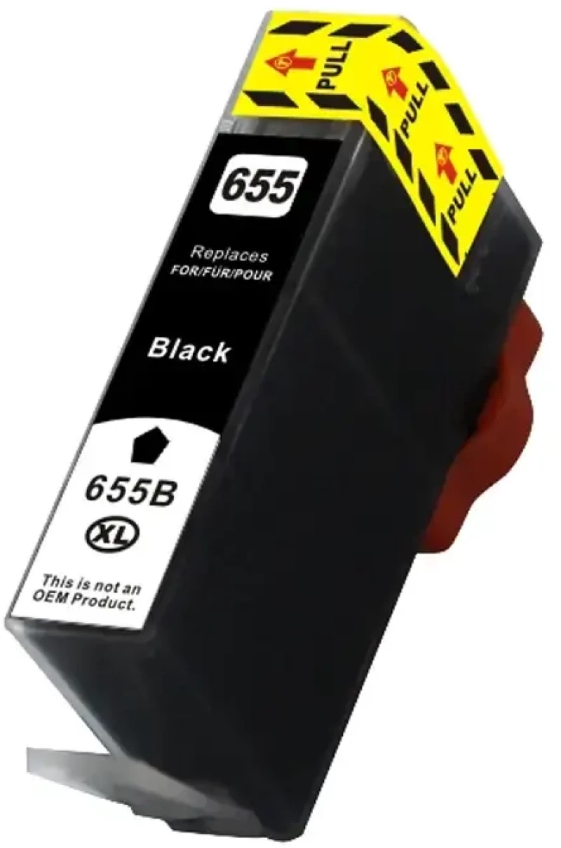 Συμβατό μελάνι HP 655 CZ109AE Black