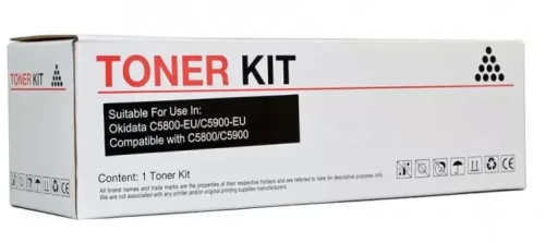 Συμβατό toner Oki C5800, C5900 EU Black