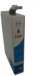 Συμβατό μελάνι Epson T0712 Cyan