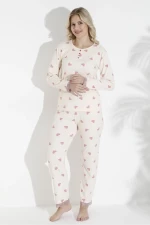 Πιτζάμα Γυναικεία Homewear 4052 - ΕΚΡΟΥ
