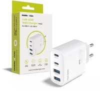 Mobile Origin 40W GaN Wall Charger PW22 - 2x USB-C + 2x USB-A (MO-40WCH-PW22)
