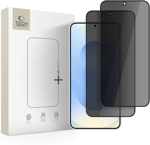 Προστατευτικό Οθόνης Tech-Protect Glass Spy Privacy 2-Pack – Samsung Galaxy S26+ Plus