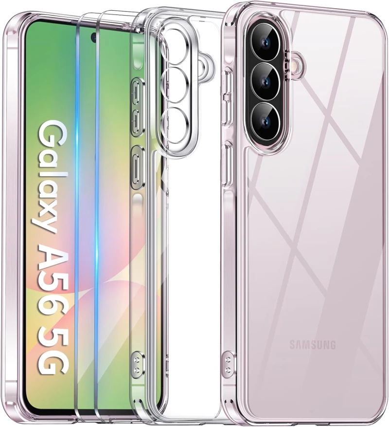 Samsung Galaxy A36 / Samsung Galaxy A56 4G / 5G - Soft TPU Silicone Case – Transparent (acc.45331)