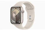Apple Watch Series 9 GPS 45mm Starlight Aluminium Case with Sport Band S/M - Starlight