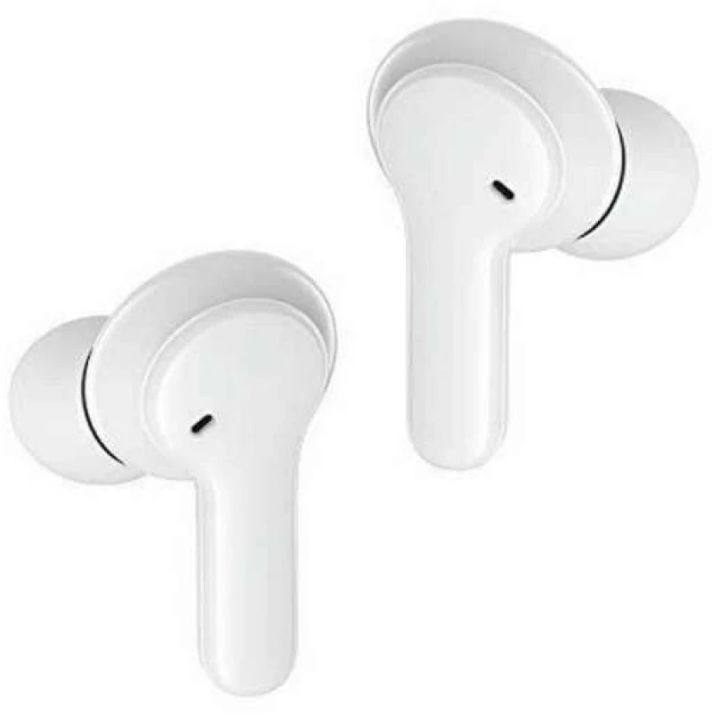 Boompods Bassline Compact In-ear Bluetooth Handsfree Ακουστικά με Θήκη Φόρτισης Λευκά