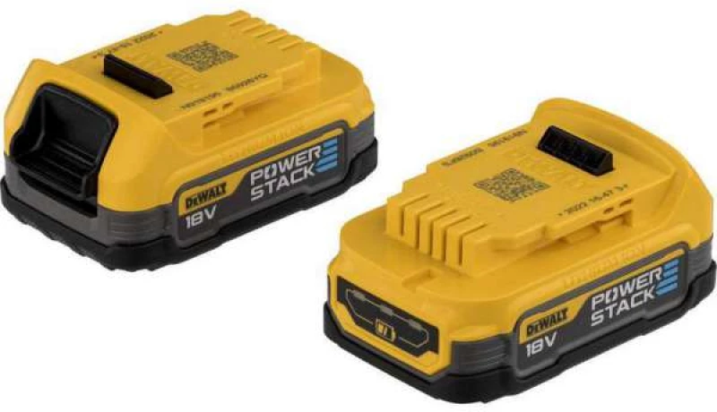 Dewalt 2 Μπαταρίες Εργαλείου Λιθίου 18V με Χωρητικότητα 1.7Ah