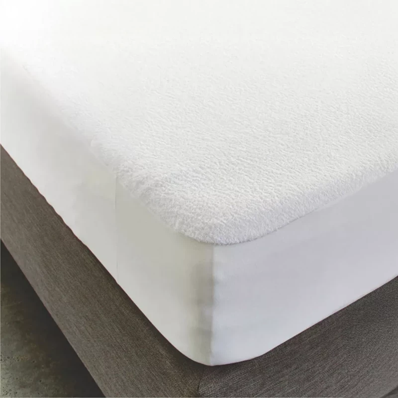 ΑΔΙΑΒΡΟΧΟ TERRY ΚΑΛΥΜΜΑ ΣΤΡΩΜΑΤΟΣ ΔΙΠΛΟ 145X200+40cm - 145X200+40cm