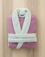 Μπουρνούζι Ease - Mauve / Mint Φούξια, Ροζ, Μωβ, Μέντα Large