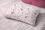 Μαξιλαροθήκη Εμπριμέ bebe Ballerina Bear 598 35X45 Pink 100% Cotton - -