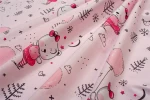 Πάνα Χασέ bebe Ballerina Bear 598 80X80 Pink 100% Cotton - -