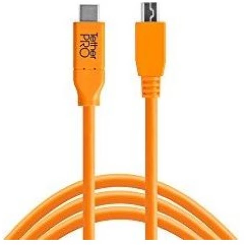Tether Tools USB-C to 2.0 Micro- B 5-Pin 4,60m orange (TET-CUC2515-ORG)