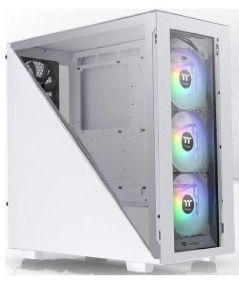 Thermaltake Divider 300 TG Snow ARGB, tower case, white Tempered Glass (CA-1S2-00M6WN-01)
