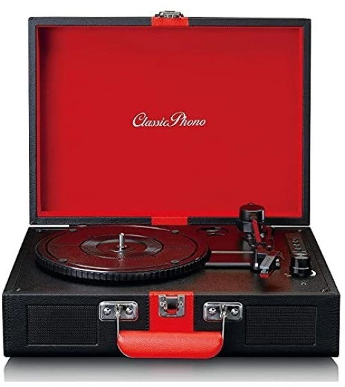 Lenco TT-110 black/red (TT110BL)