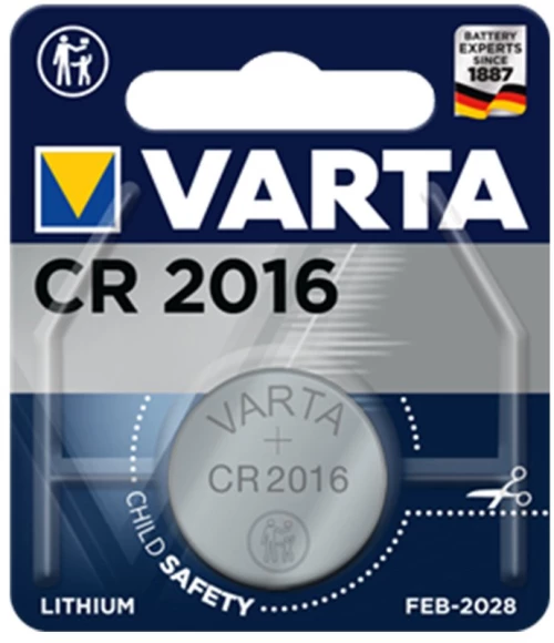 VARTA CR2016 3V Μπαταρία Λιθίου
