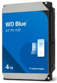 HDD|WESTERN DIGITAL|Blue| 4 TB|Serial ATA III|Buffer 128 MB|5400 RPM|3.5 "|WD40EZZX