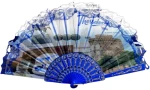 Βεντάλια χειρός Souvenir - Σετ 12 τεμάχια - Thessaloniki - 216464