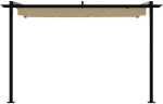 vidaXL Κιόσκι Taupe 300 x 300 x 200 cm Πολυεστέρας