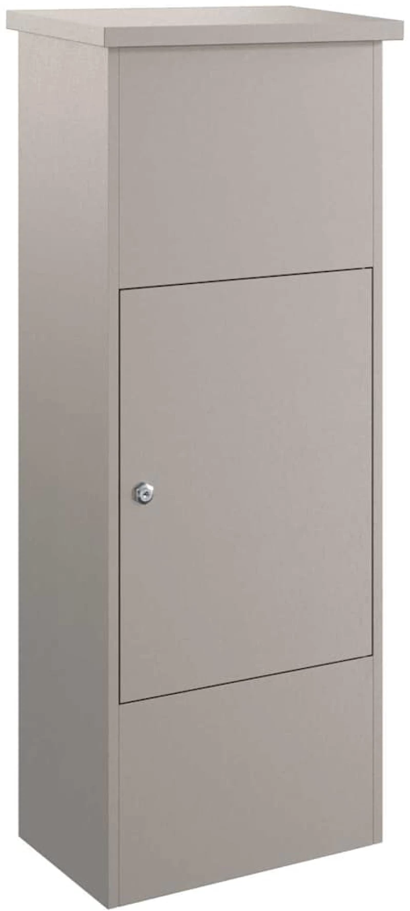 vidaXL Θυρίδα Πακέτων με αποθήκευση Σκ rusty 44,5 x 29 x 110,5 εκ