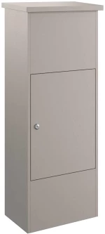 vidaXL Θυρίδα Πακέτων με αποθήκευση Σκ rusty 44,5 x 29 x 110,5 εκ