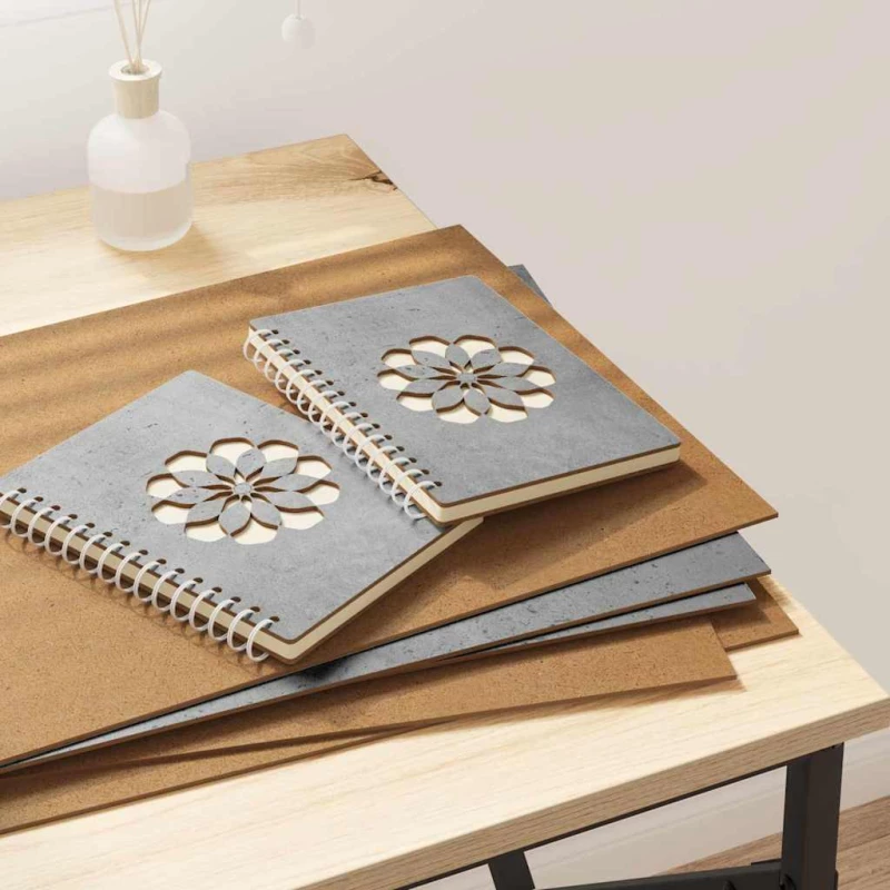 vidaXL Διακοσμητικά Πάνελ 50 pcs Σκυρόδεμα Γκρι 30 x 42 x 0.27 εκ