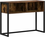 vidaXL End Table Καπνιστό Δρύς 100 x 36 x 75 εκ. Επεξεργασμένο ξύλο