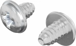 vidaXL Βίδες ασφαλείας 2 pcs Ασημί M4 x 5 mm Σίδερο
