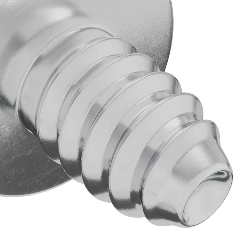 vidaXL Βίδες ασφαλείας 2 pcs Ασημί M4 x 5 mm Σίδερο