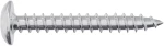 vidaXL Ξυλοβίδες 2 pcs Ασημί M4 x 28 mm Ατσάλι