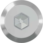 vidaXL Βίδες επίπλων 2 pcs Ασημί M6 x 70 χιλ. Ατσάλι