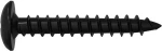 vidaXL Βίδα Αυτο-τρυπητή 12 pcs Μαύρο 4 x 25 mm Ατσάλι
