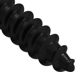 vidaXL Καρφί Χτυπήματος 12 pcs Μαύρο M4 x 28 mm Ατσάλι