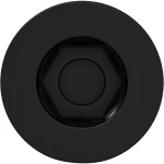 vidaXL Βίδα Κεφαλής Σockets 12 pcs Μαύρο 7 x 40 χιλ Σίδερο